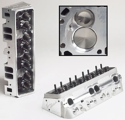 Trick Flow® Super 23® 195 Cylinder Heads for Small Block Chevrolet - TFS-30400007-M64