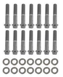 Trick Flow® Stainless Steel Intake Manifold Bolt Kits TFS-544INTBK