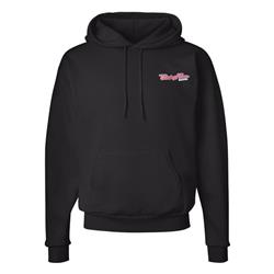 Balenciaga hoodie pink online writing