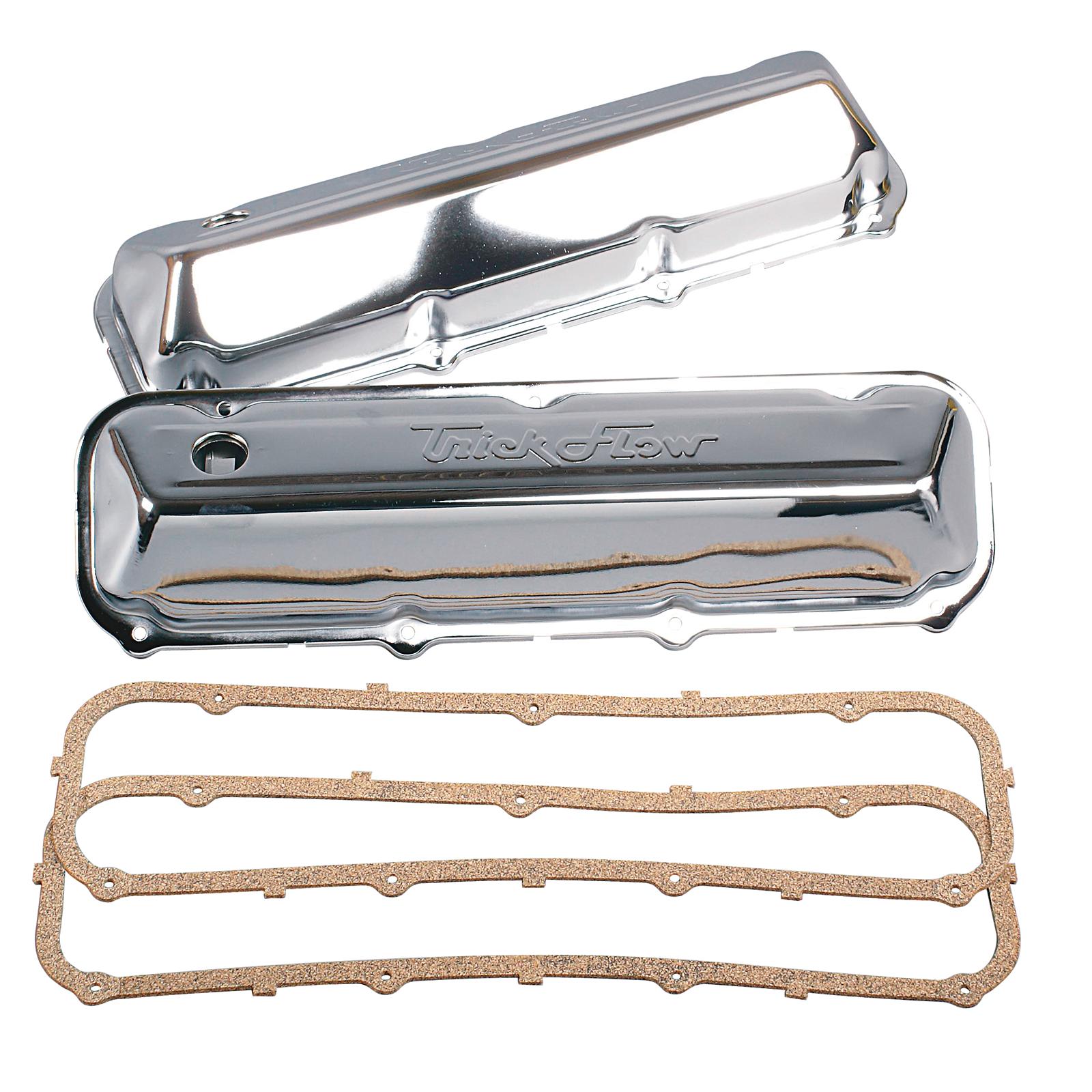 Trick Flow Specialties TFS-44003 Trick Flow® Chrome Valve Covers