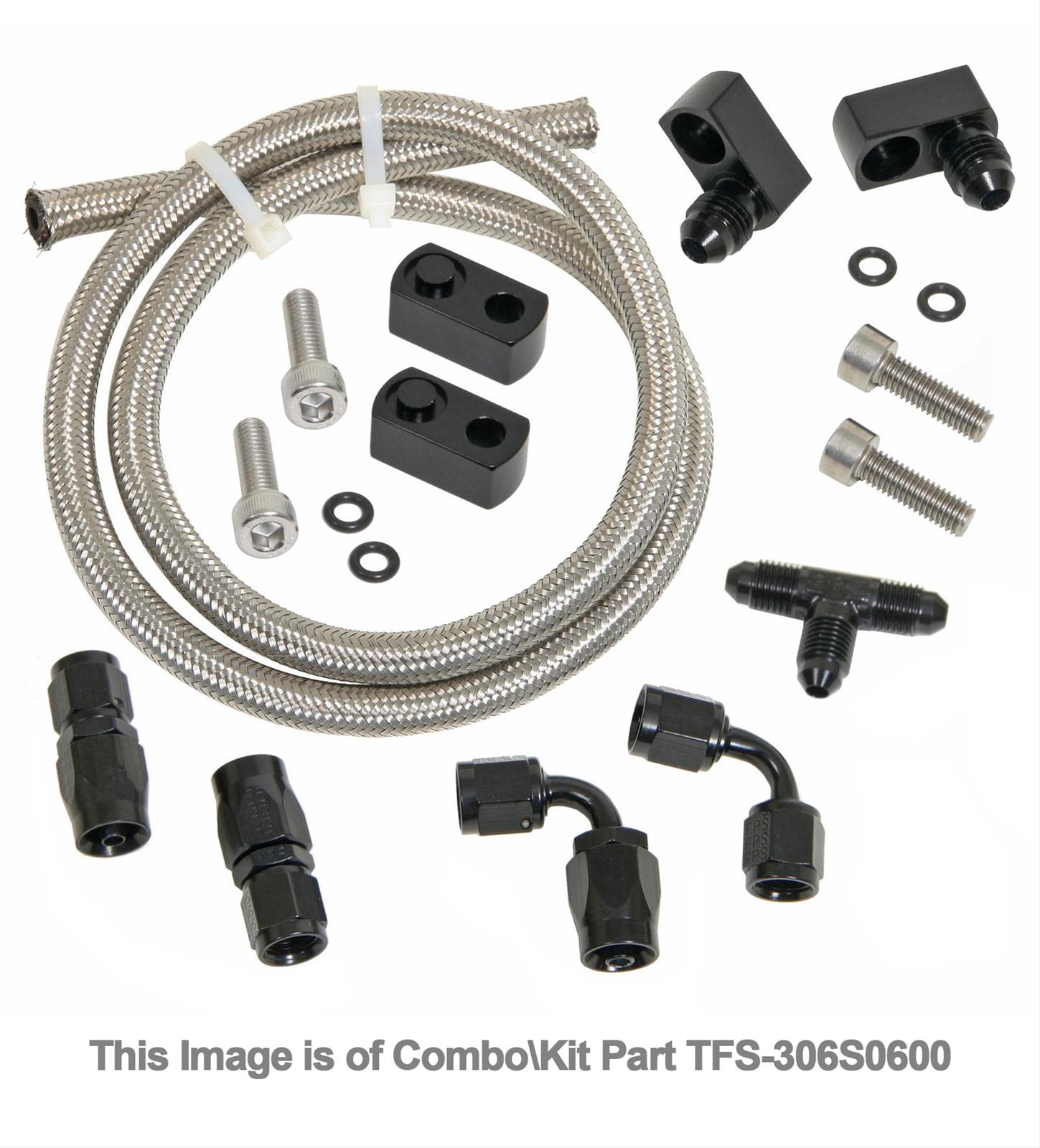 Trick Flow Specialties TFS306S0600 Trick Flow® Engine Steam Line